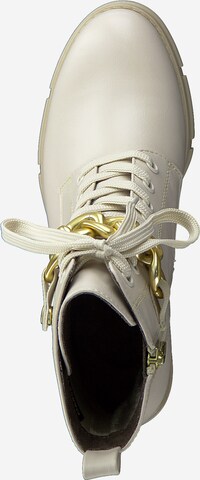 MARCO TOZZI Lace-Up Boots in Beige