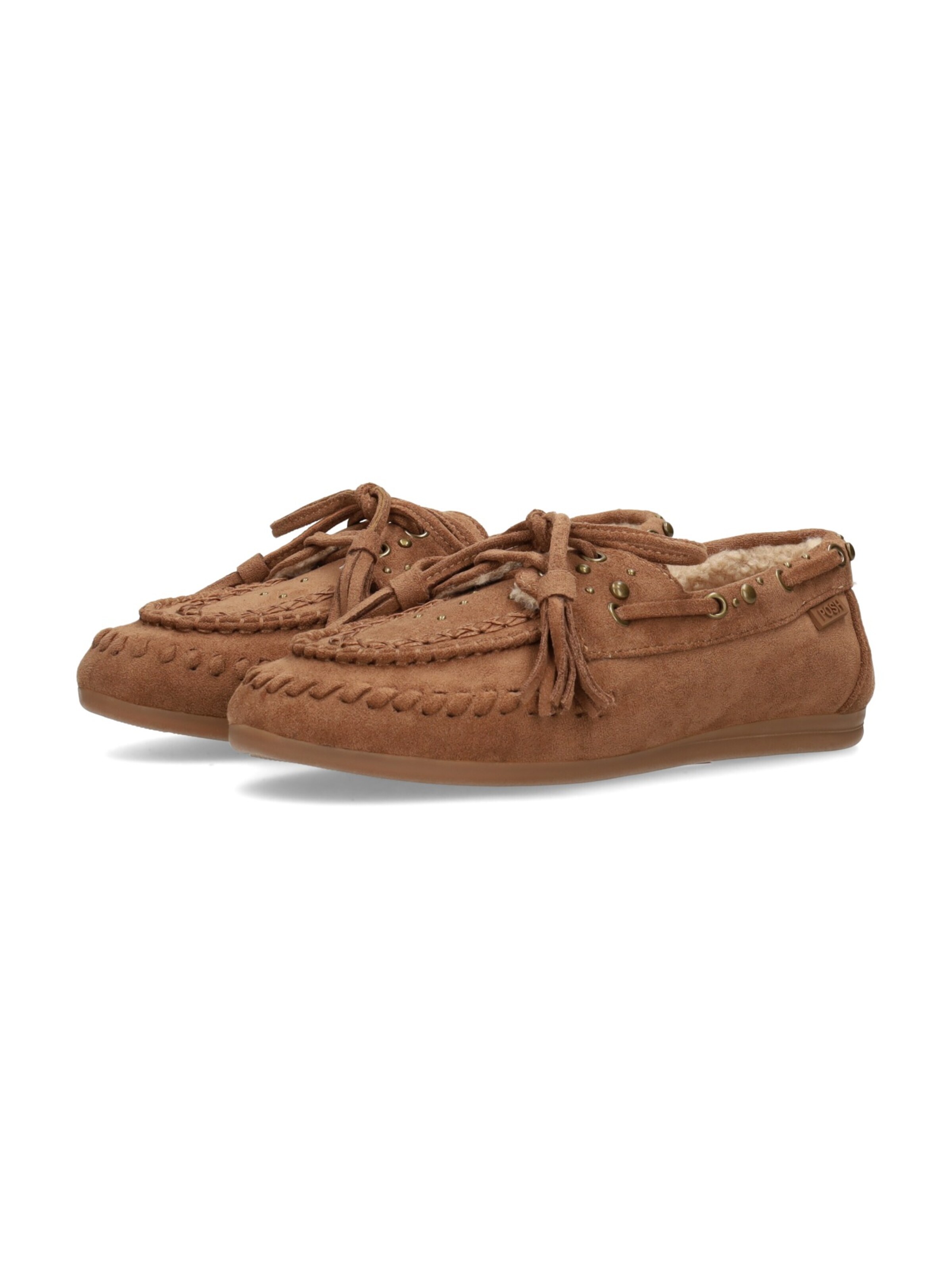 POSH by Poelman Mocassins ' MAE ' in Bruin
