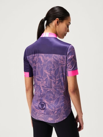 ENDURA Funktionsshirt 'Floral Block' in Lila