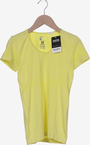 SALOMON T-Shirt S in Gelb: predná strana