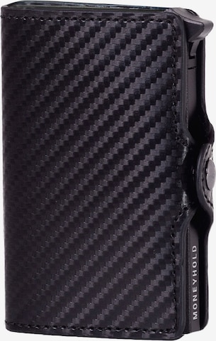 Moneyhold Wallet in Black: front