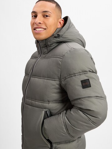 BOSS Winterjas 'Okobra' in Grijs