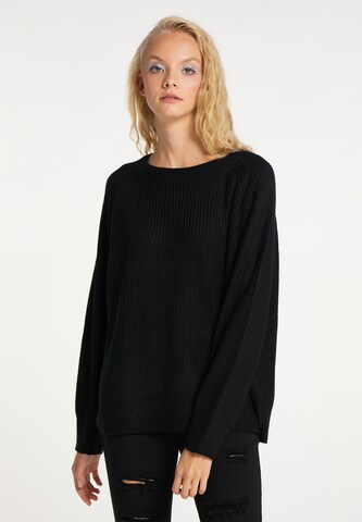 myMo ROCKS Sweater in Black: front