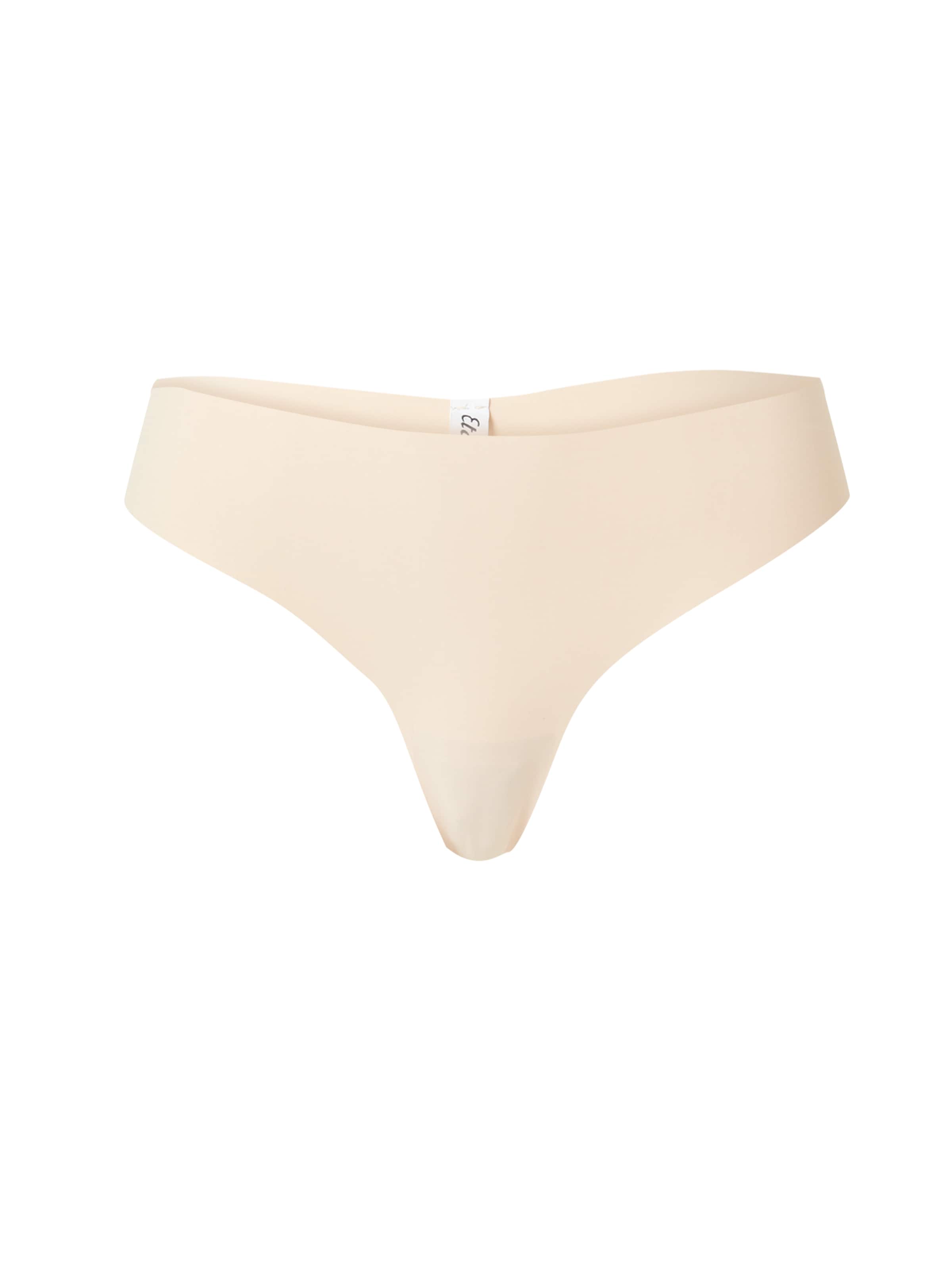 String 'Pure Fit' di ETAM in beige: frontale