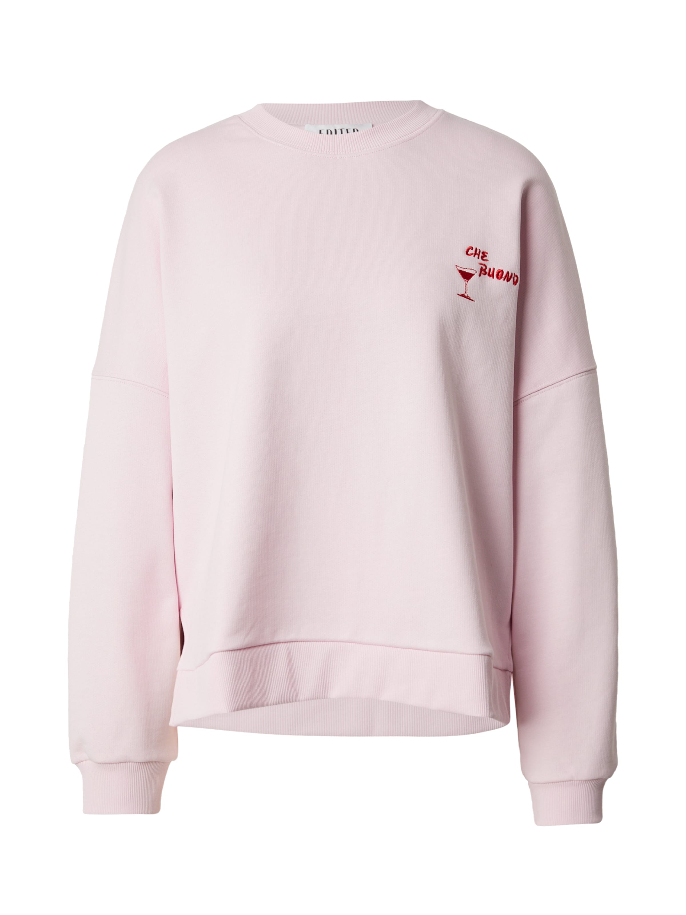 Sweat-shirt 'Natacha' EDITED en rose : devant