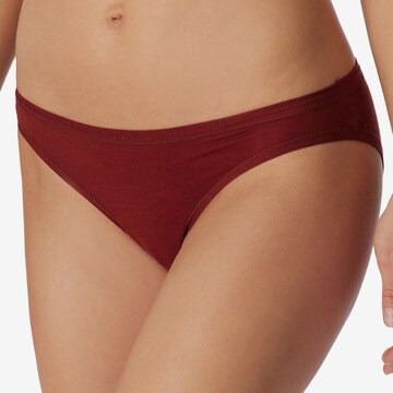 SCHIESSER Slip in Rood: voorkant