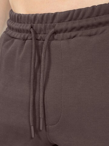 Coupe slim Pantalon 'Classic Pro' Smilodox en marron