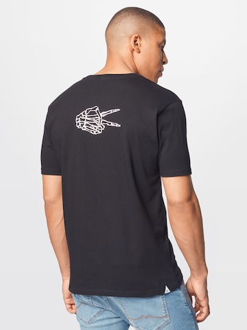 T-Shirt 'DAVIS' DENHAM en noir