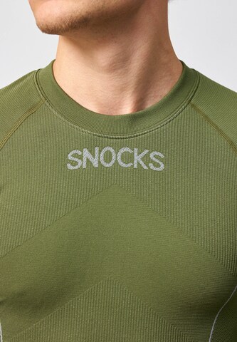 SNOCKS Athletic Underwear in Green