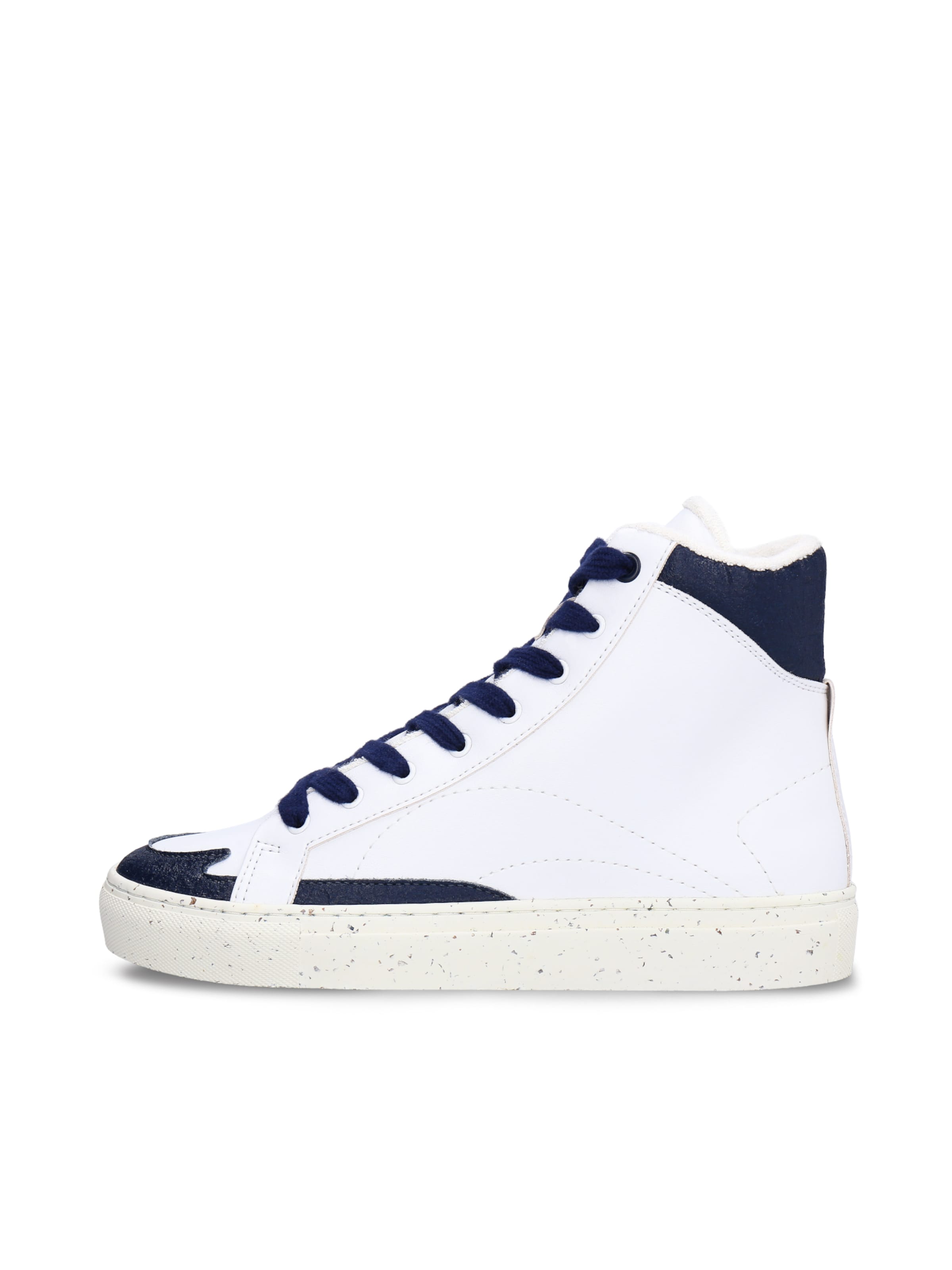 Baskets hautes 'London' nae Vegan Shoes en bleu : devant
