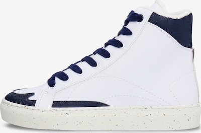 nae Vegan Shoes Korkeavartiset tennarit 'London' koossa 36 värissä sininen / valkoinen, Tuotenäkymä