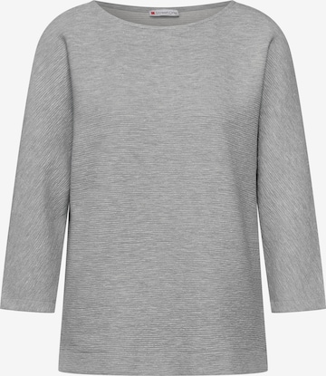 STREET ONE Shirt in Grau: Vorderseite