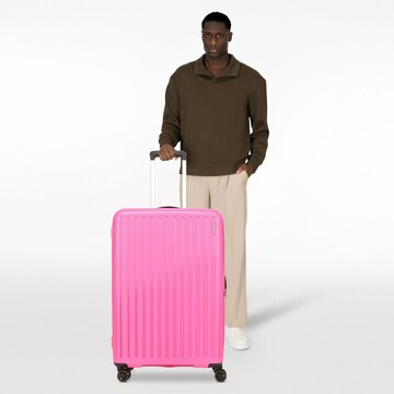 American Tourister Trolley 'Rejoy' in Pink