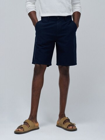 Salsa Jeans Shorts Regular in Blau: Vorderseite