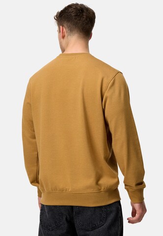 INDICODE JEANS Sweatshirt 'Julius' in Brown