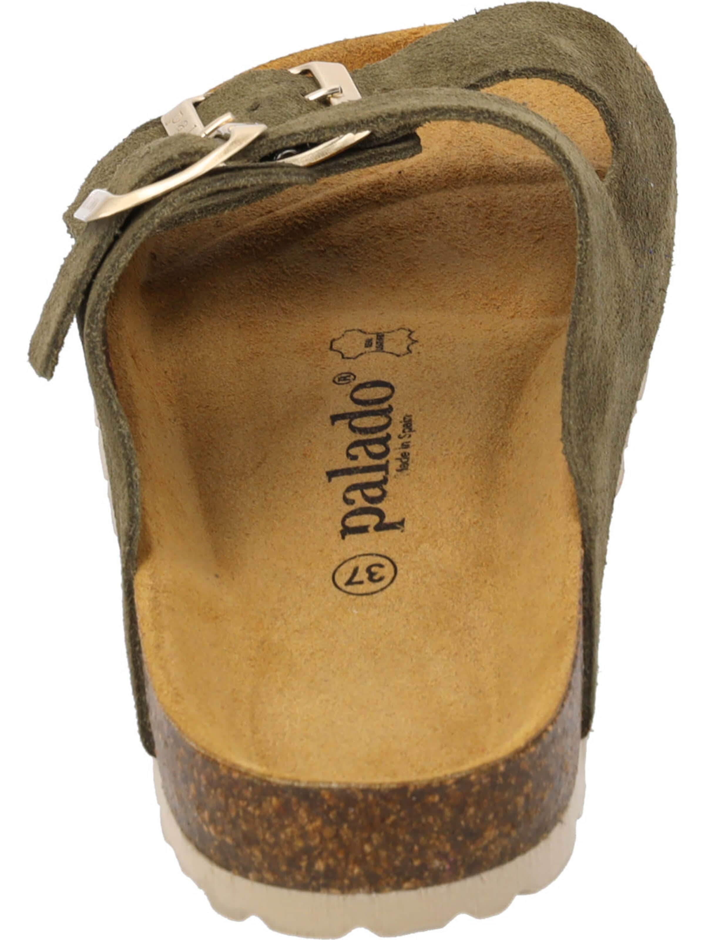 Palado Mule 'Palado Korfu Suede Premium Leather' in Green