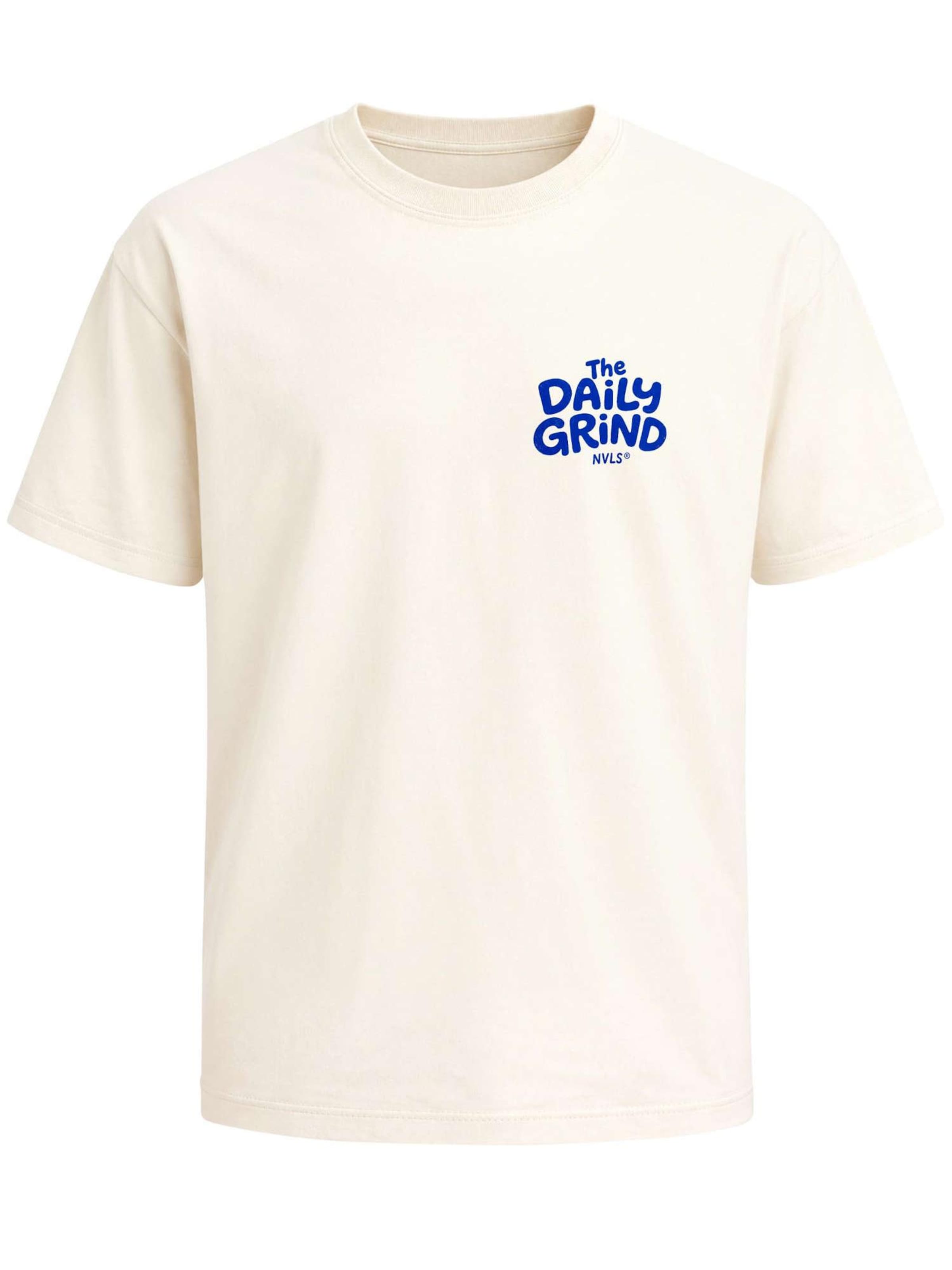 Neverless Shirt 'Daily Grind'‌‌‌ in Beige