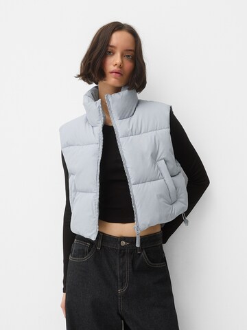 Bershka Vesta - Modrá: predná strana