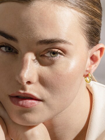 Luxenter - Pendientes 'Lionvi' en blanco