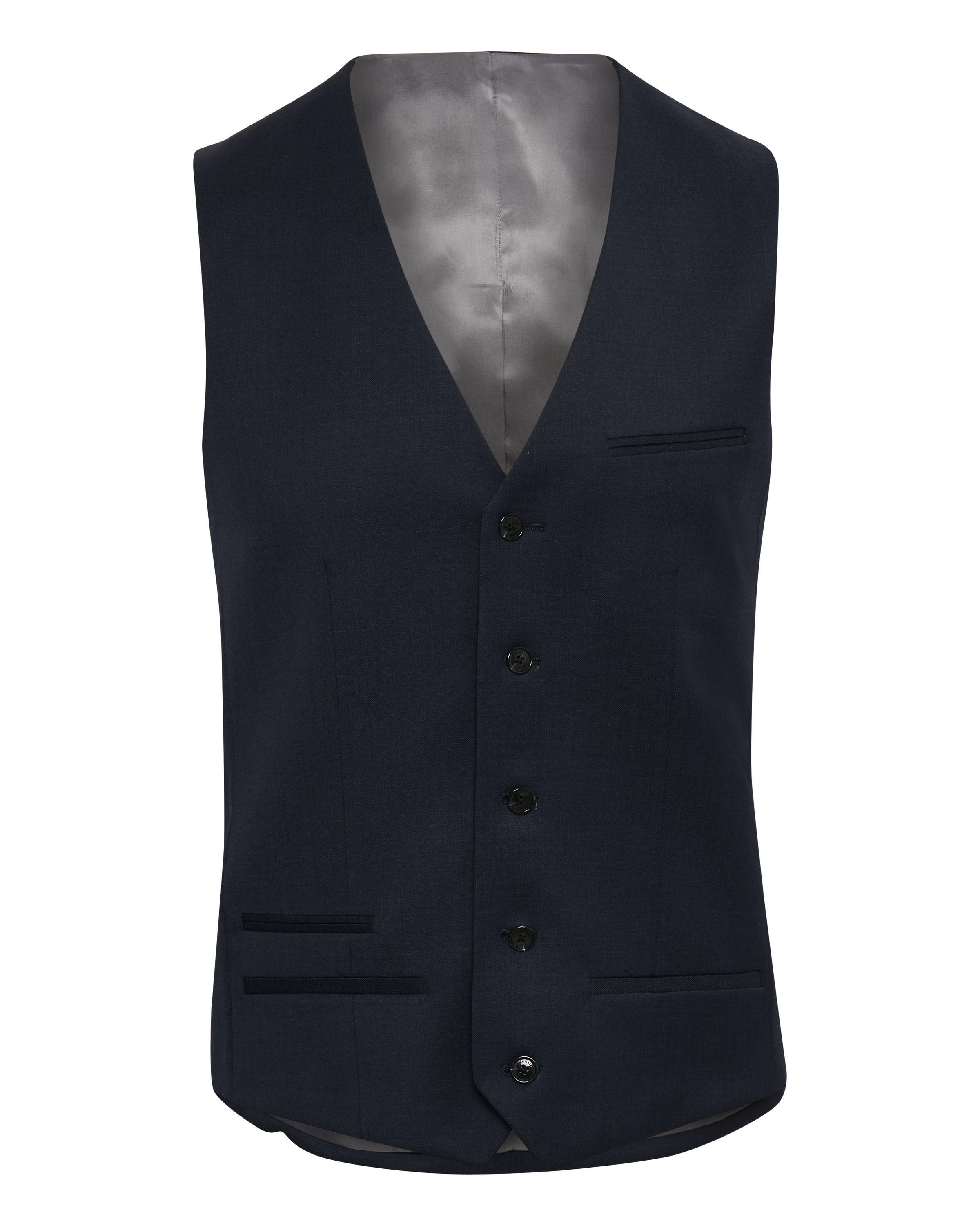 Matinique Jakkesætsvest 'Breck' i blå: forside