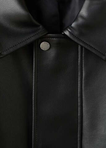 MANGO MAN Between-Season Jacket 'Ely' in Black