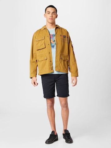 ALPHA INDUSTRIES Särk, värv sinine