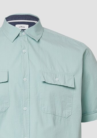 s.Oliver Regular Fit Hemd in Blau