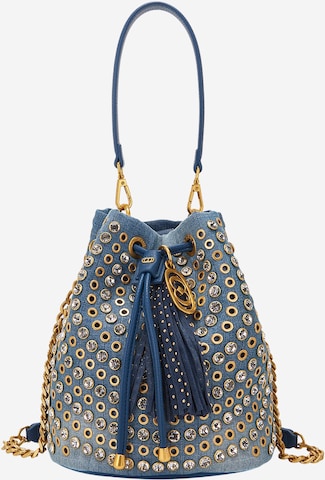 La Carrie Schoudertas in Blauw: voorkant