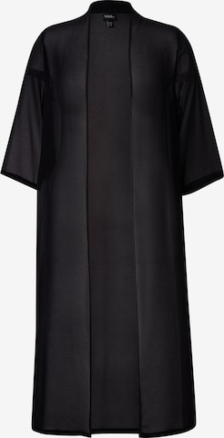 juoda Ulla Popken Demisezoninė striukė: priekis