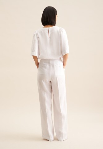 SEIDENSTICKER Regular Trousers in White