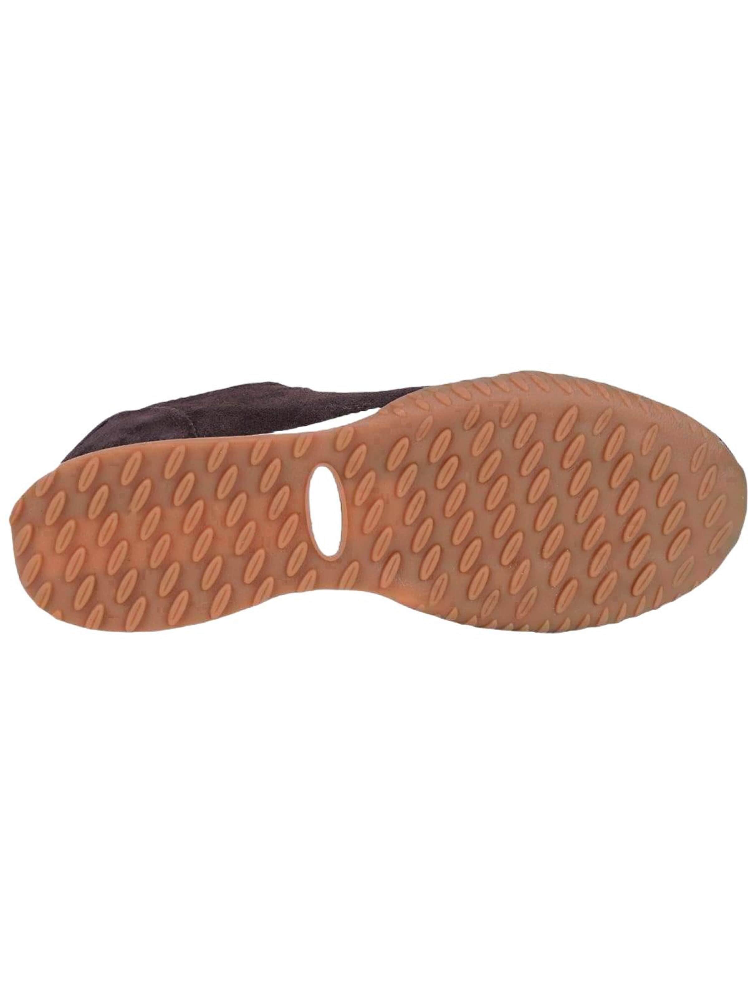 Desa - Zapatillas deportivas bajas 'DESA Damen-Sneaker aus Wildleder mit Leopardenmuster' en marrón
