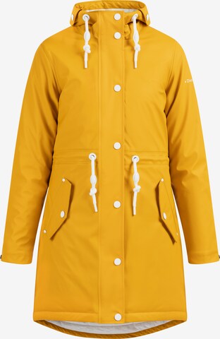 DreiMaster Maritim Raincoat in Yellow: front