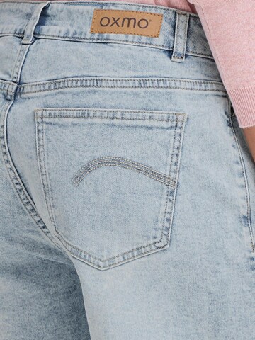 Oxmo Regular Jeansshorts in Blau