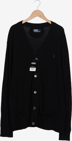 Polo Ralph Lauren Strickjacke 6XL in Schwarz: Vorderseite