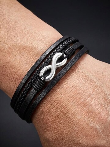 UNIQAL Armband 'NICE' in Zilver