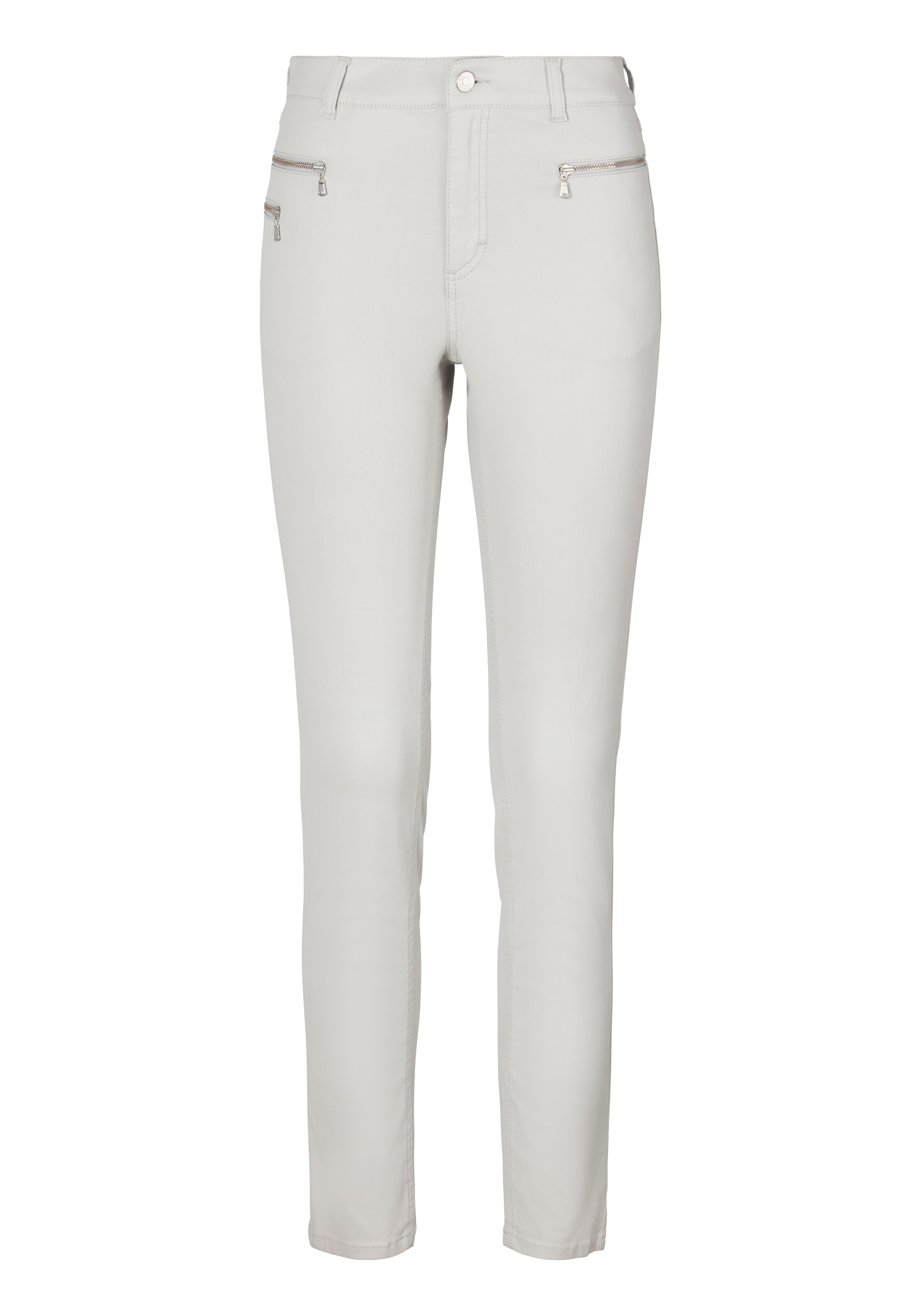 Angels Slimfit Jeans 'Malu' in Grau: Vorderseite