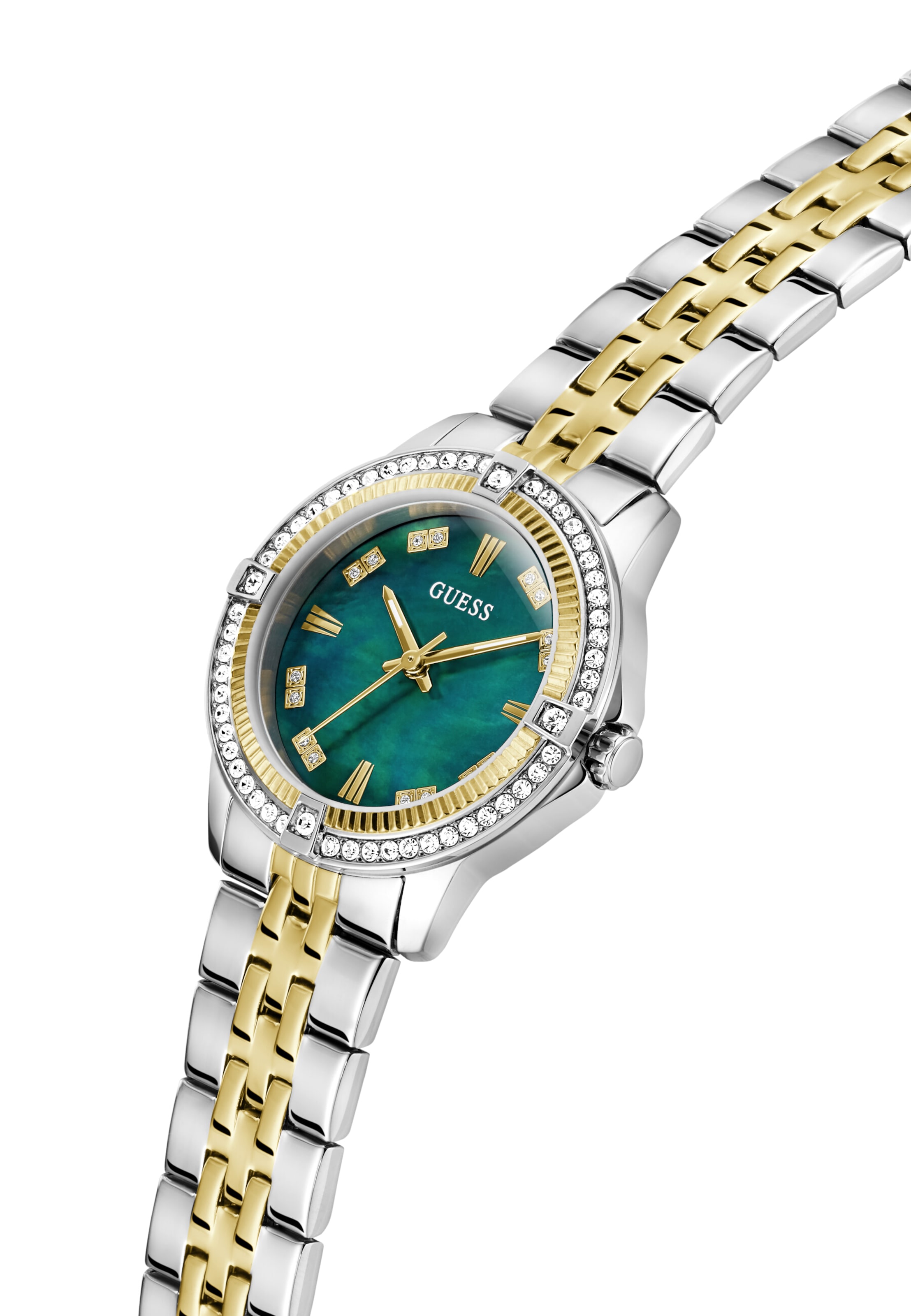 GUESS Analogt ur 'COLETTE' i guld