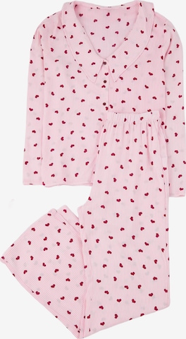 rožinė Trendyol Pižama: priekis