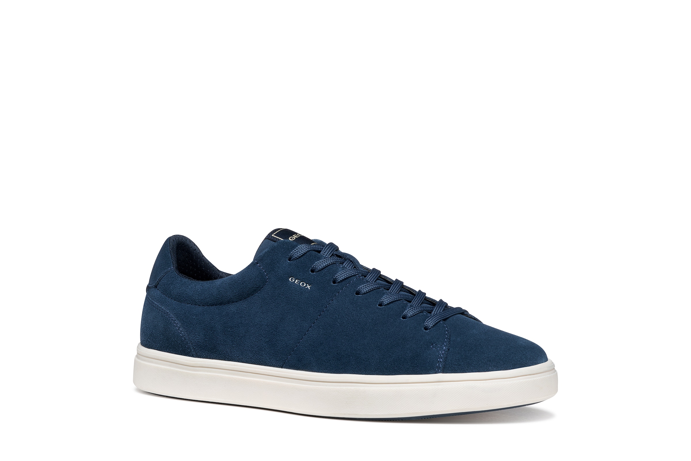 GEOX Platform trainers in Blue: front