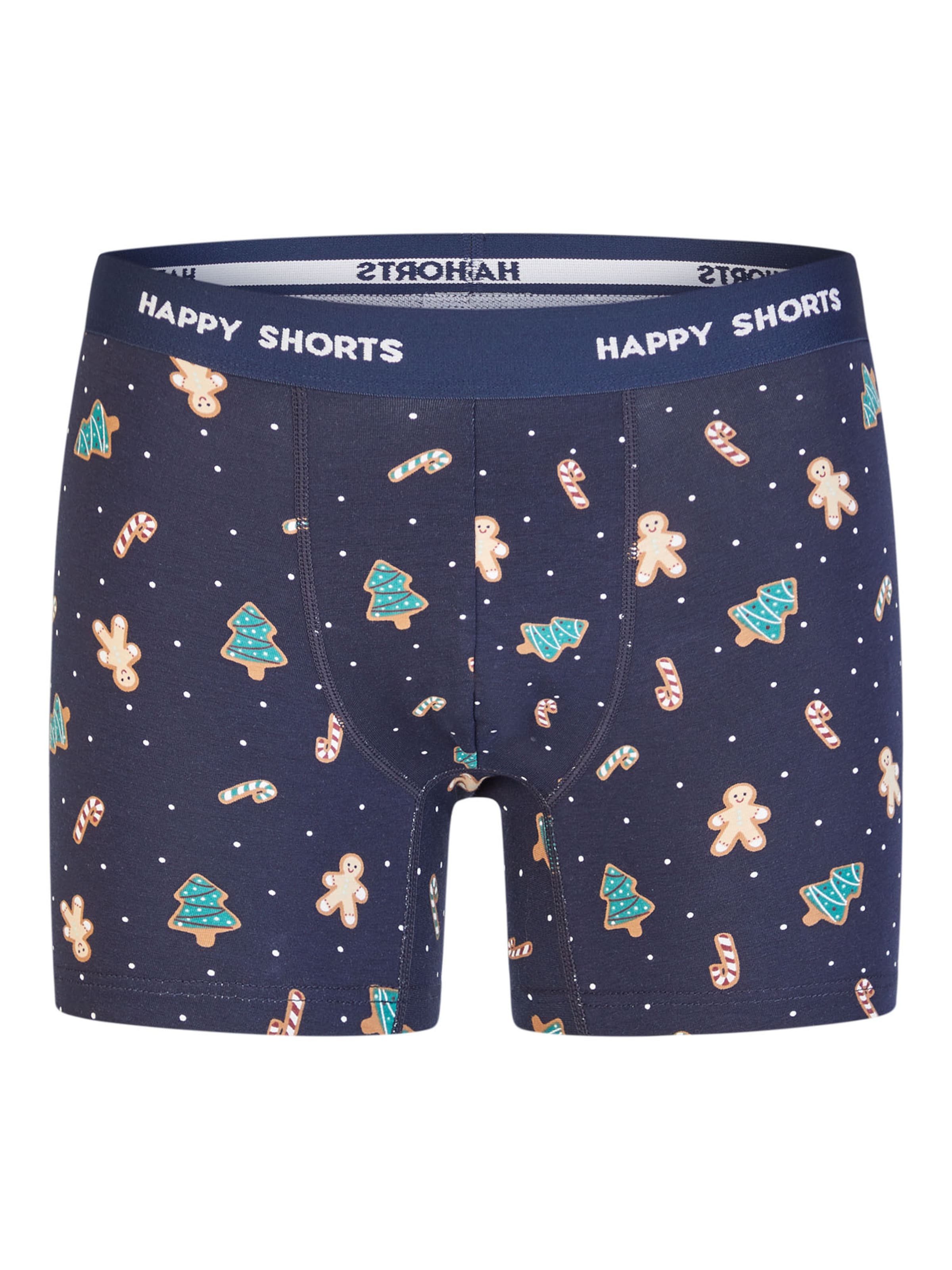 Happy Shorts Boxer shorts 'Christmas' in Blue