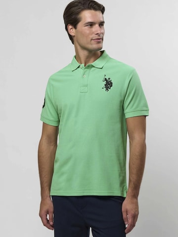 U.S. POLO ASSN. Klasický střih Košile ' Alfredo ' – zelená: přední strana