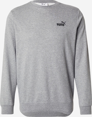 PUMA Αθλητική μπλούζα φούτερ 'Essentials No. 1' σε γκρι: μπροστά