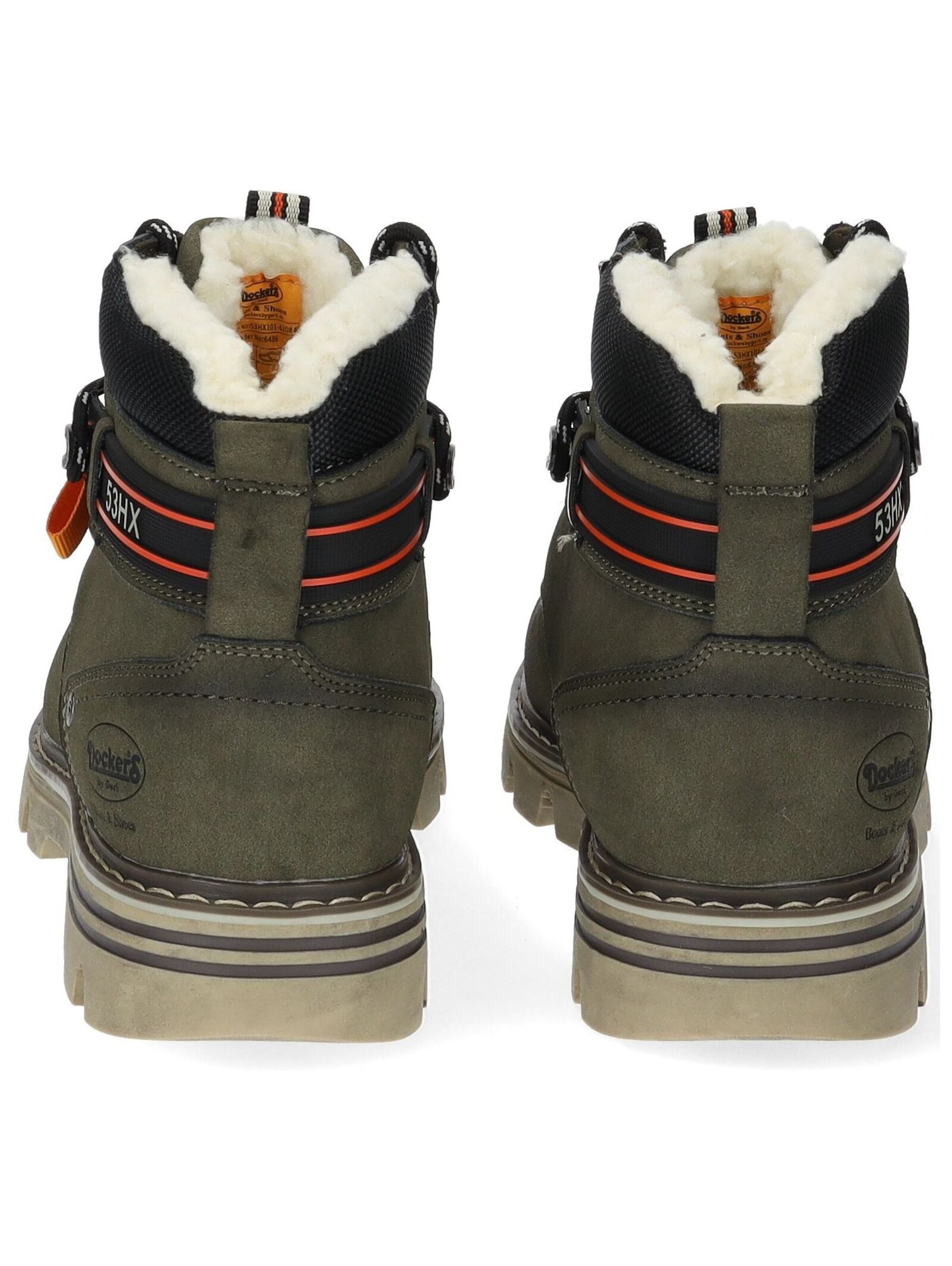 Bottines à lacets Dockers by Gerli en vert