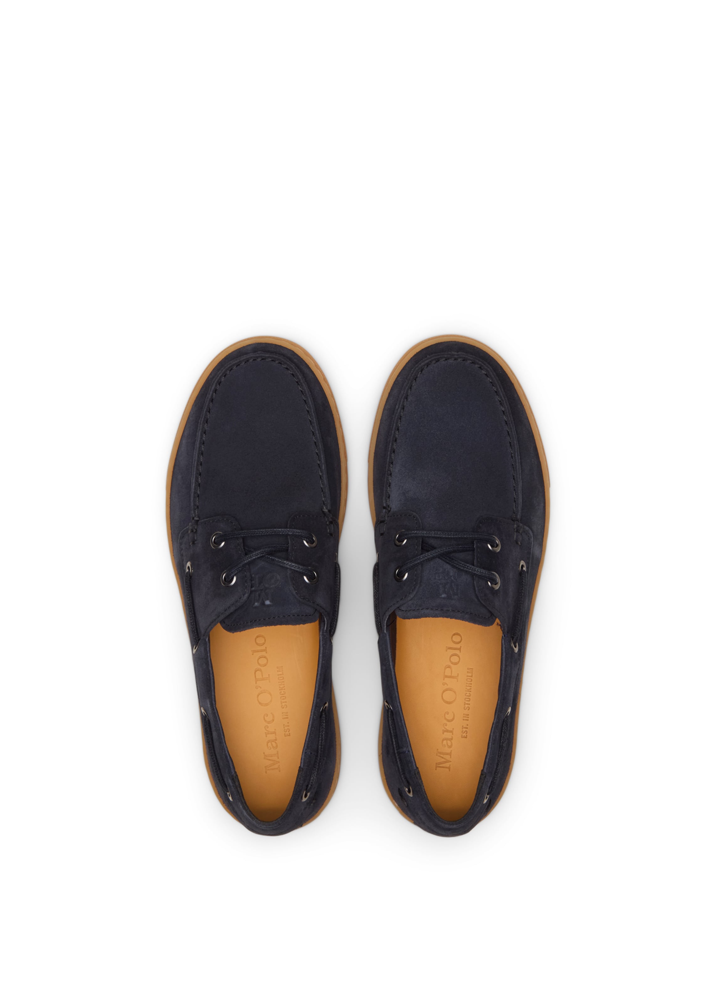 Marc O'Polo Mokassin 'Karo' in Blau