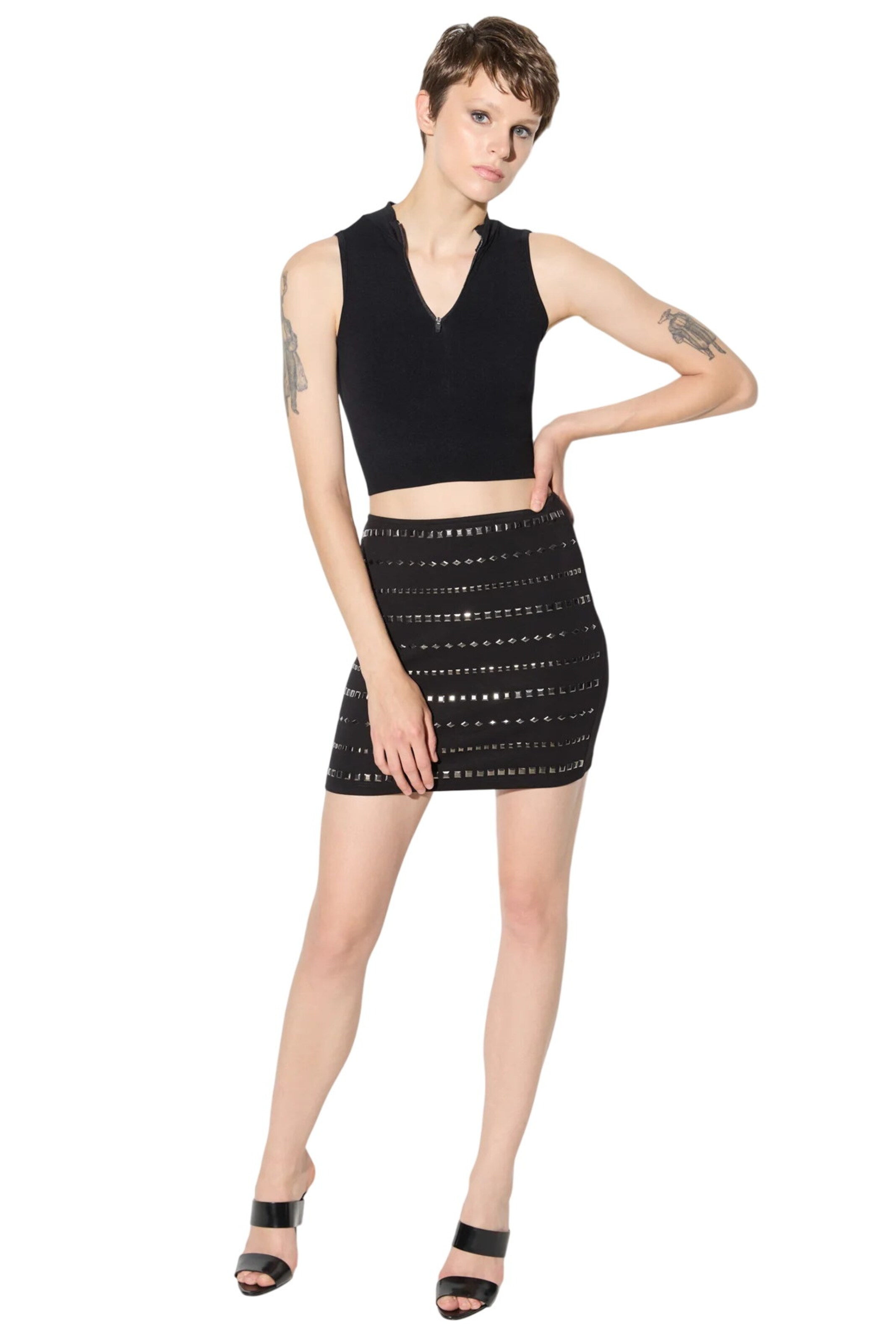 No Matter What Top in Black