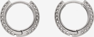 IZIA - Brincos em prata: frente