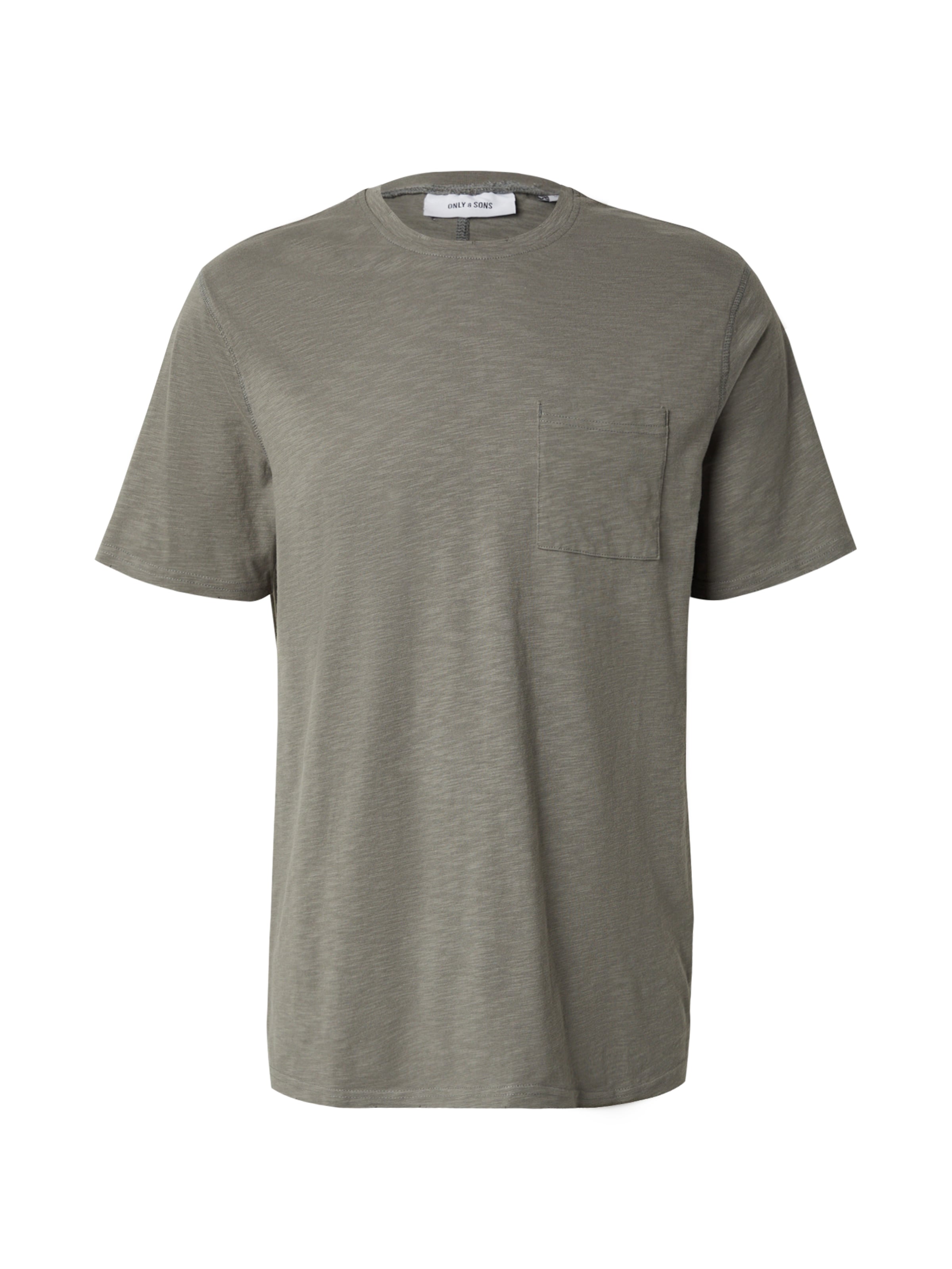 Tricou 'ONSBENNE' de la Only & Sons pe gri: față