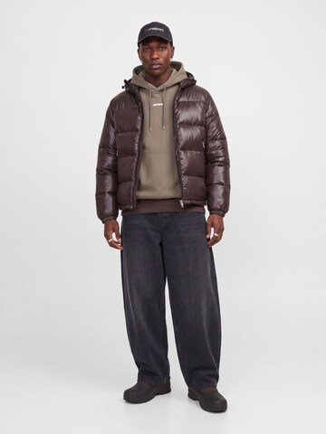 JACK & JONES Sweatshirt 'JCOClub' in Brown