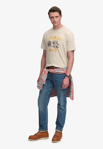 T-Shirt Superdry & Co en beige