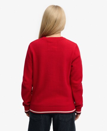 Pull-over 'Athletic Essentials' Superdry & Co en rouge